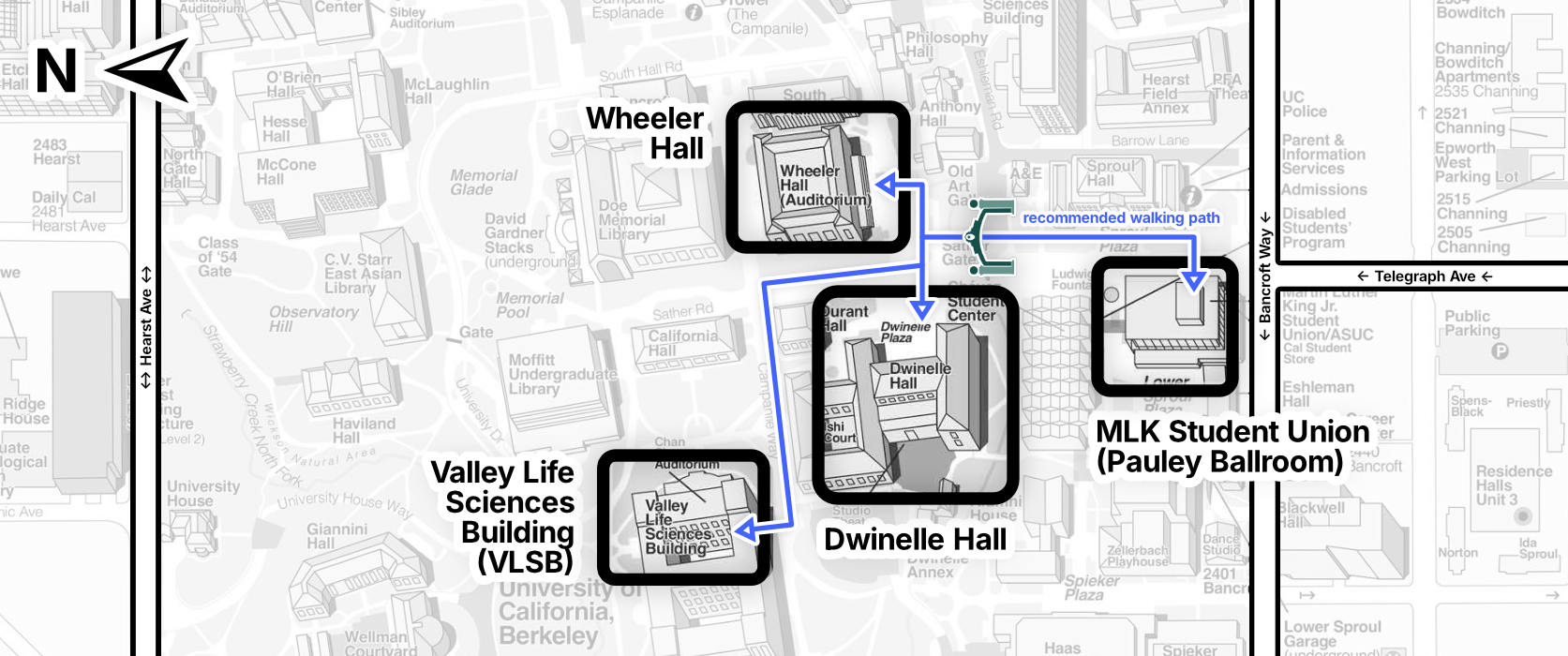 Annotated Campus Map